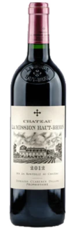 Chateau La Mission Haut-Brion Blanc 2012 Front Bottle Shot