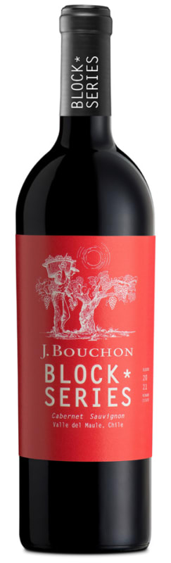 J. Bouchon Block Series Cabernet Sauvignon 2016 Front Bottle Shot