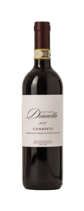Fattoria Dianella Chianti 2017 Front Bottle Shot