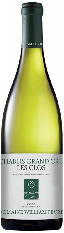 William Fevre Chablis Les Clos Grand Cru 2023 Front Bottle Shot