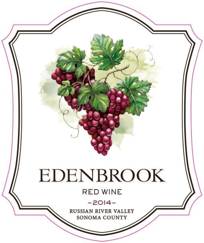 Edenbrook Red Wine 2014 Front Label