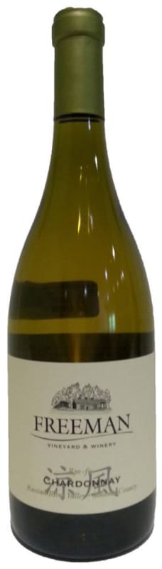 Freeman Ryo-fu Chardonnay 2015 Front Bottle Shot