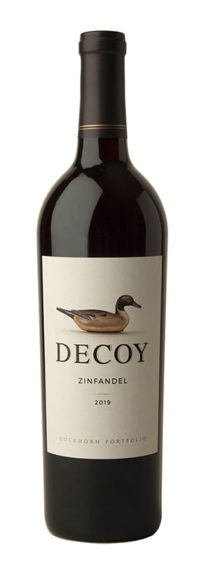 Decoy Zinfandel 2019 Front Bottle Shot