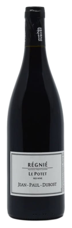 Domaine Dubost Regnie Le Potet 2024 Front Bottle Shot