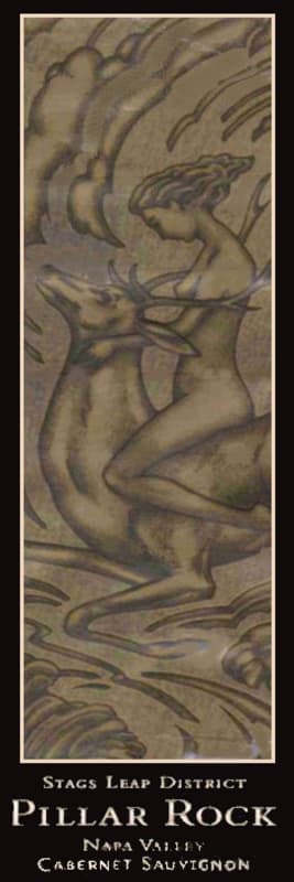 Pillar Rock Vineyard Cabernet Sauvignon 2002 Front Label