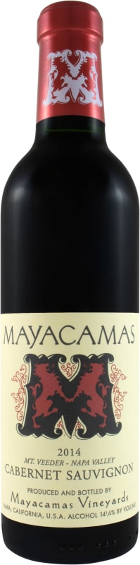 Mayacamas Cabernet Sauvignon (375ML half-bottle) 2014 Front Bottle Shot