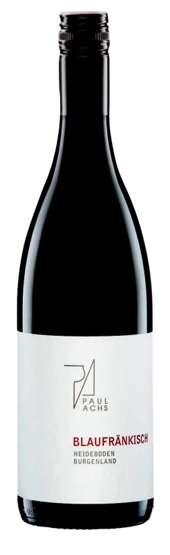 Paul Achs Blaufrankisch Heideboden 2022 Front Bottle Shot
