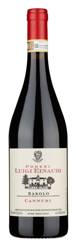 Luigi Einaudi Barolo Cannubi (3 Liter) 2013 Front Bottle Shot