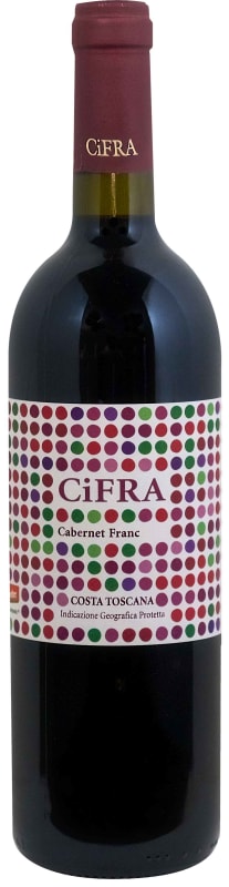 Duemani CiFRA Cabernet Franc 2021 Front Bottle Shot