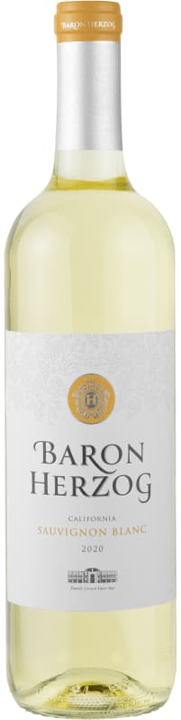 Baron Herzog Sauvignon Blanc (OU Kosher) 2020 Front Bottle Shot
