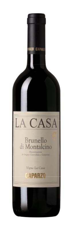 Caparzo Brunello di Montalcino Vigna La Casa 2011 Front Bottle Shot