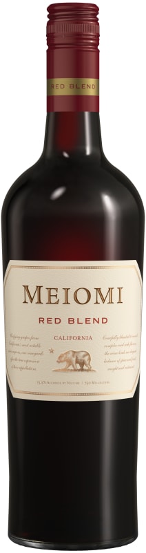 Meiomi Red Blend 2022 Front Bottle Shot