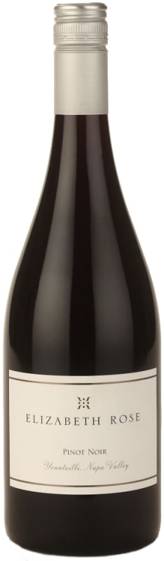 Elizabeth Rose Pinot Noir 2015 Front Bottle Shot