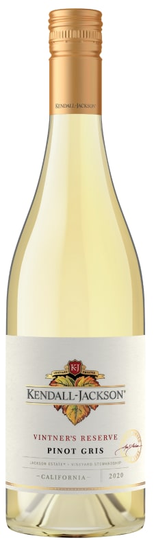 Kendall-Jackson Vintner's Reserve Pinot Gris 2020 Front Bottle Shot