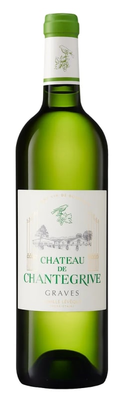 Chateau de Chantegrive Blanc 2019 Front Bottle Shot