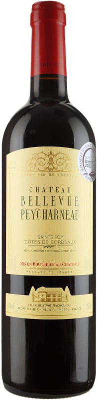 Chateau Bellevue Peycharneau Bordeaux Superieur 2020 Front Bottle Shot