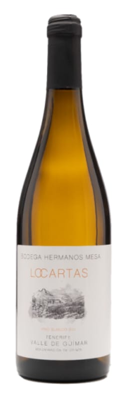 Bodegas Hermanos Mesa Locartas Valle de Guimar Blanco 2023 Front Bottle Shot
