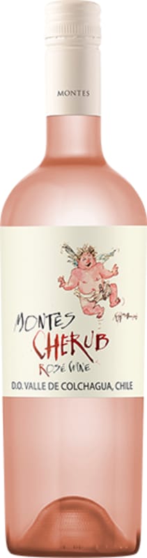 Montes Cherub Rose of Syrah 2023 Front Bottle Shot