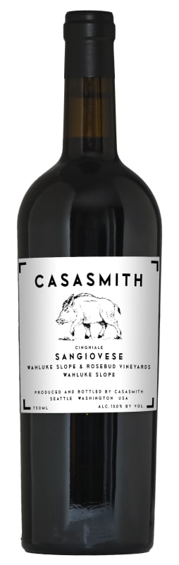 CasaSmith Cinghiale Sangiovese 2020 Front Bottle Shot
