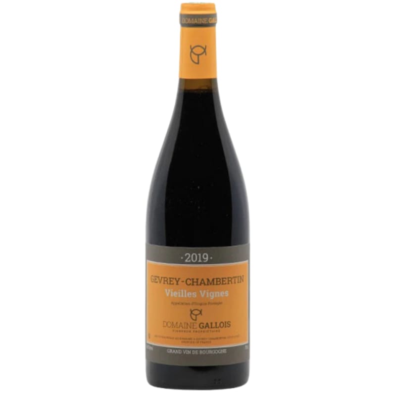 Dominique Gallois Gevrey-Chambertin Vieilles Vignes 2019 Front Bottle Shot
