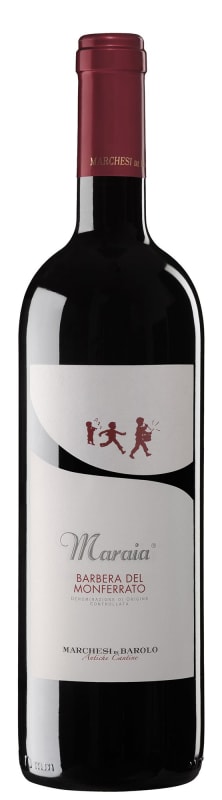 Marchesi di Barolo Maraia Barbera di Monferrato 2020 Front Bottle Shot