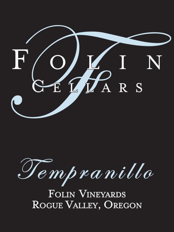 Folin Cellars Tempranillo 2014 Front Label