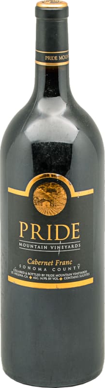 Pride Mountain Vineyards Cabernet Franc (375ML half-bottle) 2016 Front Bottle Shot