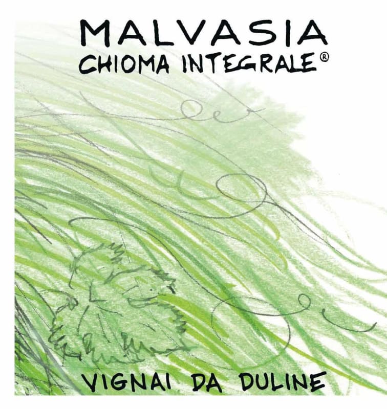 Vignai da Duline Chioma Integrale Malvasia 2019 Front Label