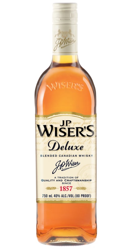 JP Wiser's Deluxe Canadian Rye Whisky (1 Liter) | Wine.com