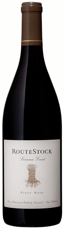 RouteStock Sonoma Coast Pinot Noir 2022 Front Bottle Shot