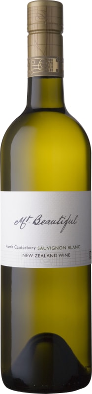 Mt. Beautiful Sauvignon Blanc 2020 Front Bottle Shot