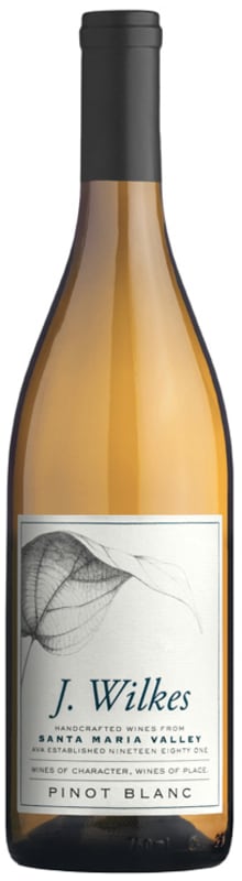 J Wilkes Pinot Blanc 2016 Front Bottle Shot