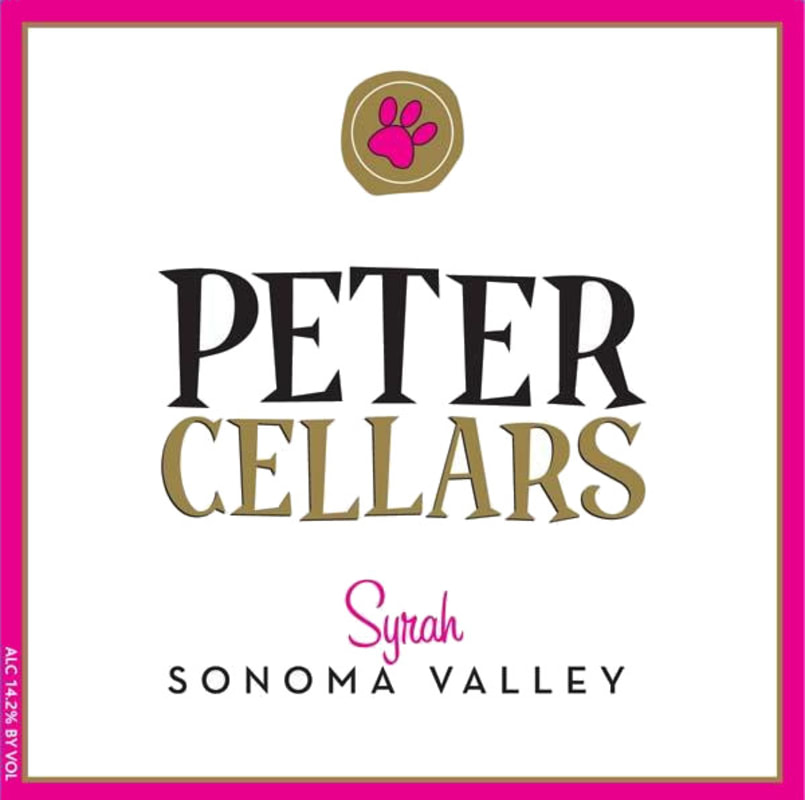Peter Cellars Syrah 2014 Front Label