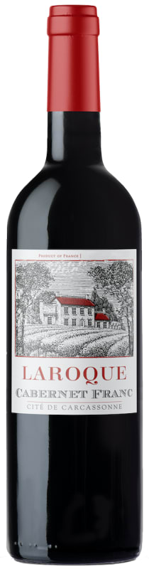Domaine Laroque Cite de Carcassonne Cabernet Franc 2024 Front Bottle Shot