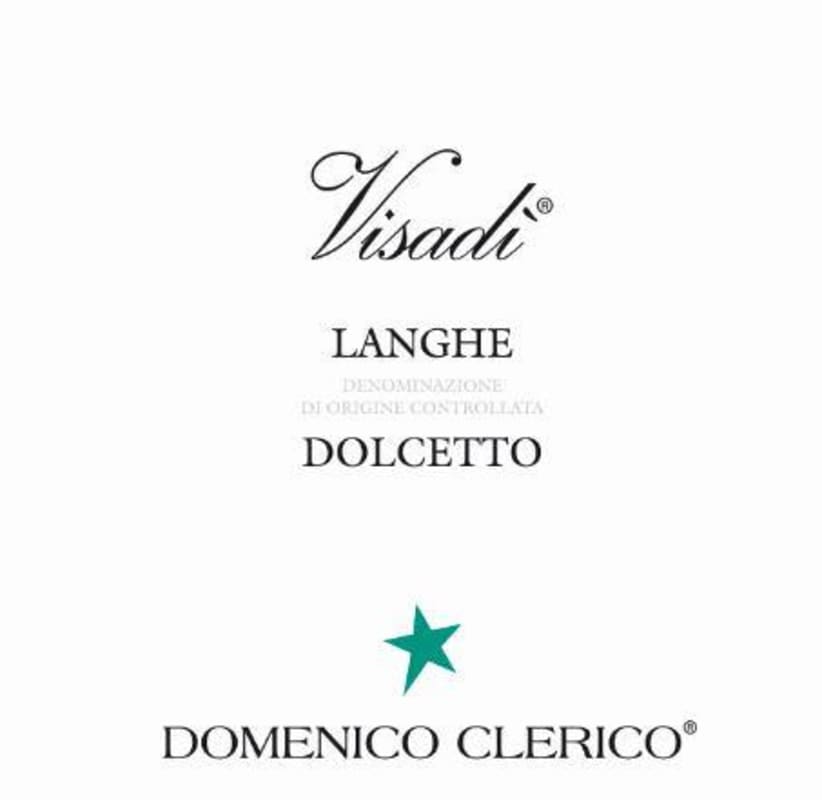 Domenico Clerico Langhe Dolcetto Visadi 2018 Front Label