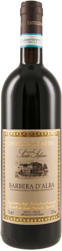 Castello di Neive Barbera d'Alba Santo Stefano 2021 Front Bottle Shot