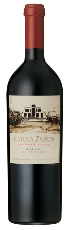 Catena Zapata Nicasia Vineyard Malbec 2014 Front Bottle Shot