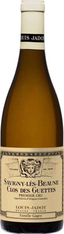 Louis Jadot Savigny-les-Beaune Clos des Guettes Premier Cru Blanc 2022 Front Bottle Shot