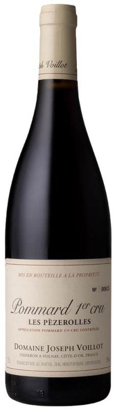 Domaine Joseph Voillot Pommard Les Pezerolles Premier Cru 2021 Front Bottle Shot