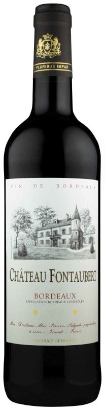 Chateau Fontaubert 2020 Front Bottle Shot