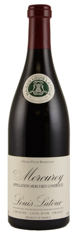Louis Latour Mercurey 2015 Front Bottle Shot