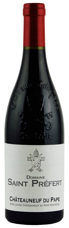 Domaine Saint Prefert Chateauneuf-du-Pape 2016 Front Bottle Shot