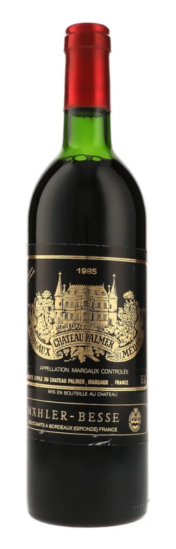 Chateau Palmer 1985 Front Bottle Shot