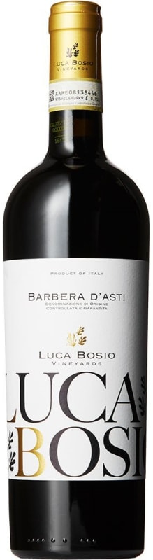 Luca Bosio Barbera d'Asti 2017 Front Bottle Shot