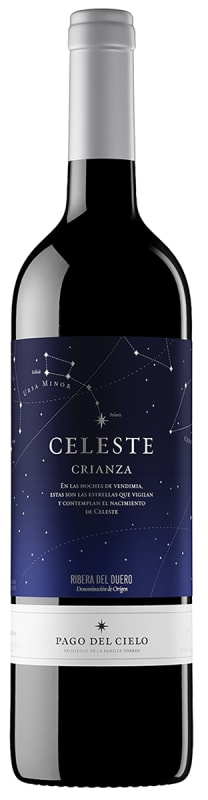 Familia Torres Celeste Crianza 2017 Front Bottle Shot