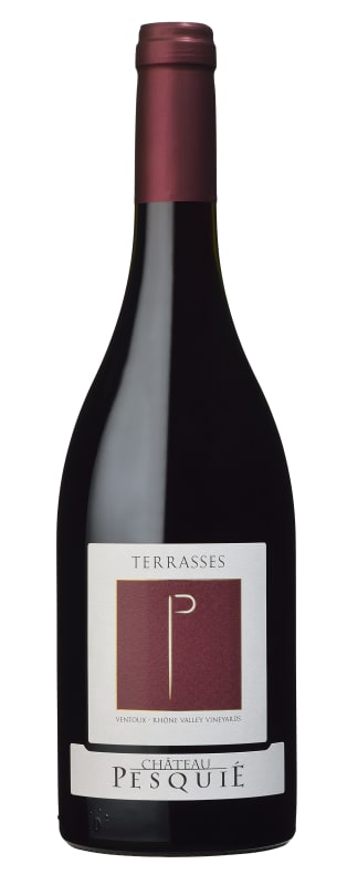 Chateau Pesquie Terrasses Rouge 2018 Front Bottle Shot