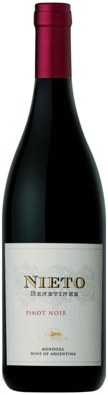 Nieto Senetiner Pinot Noir 2014 Front Bottle Shot