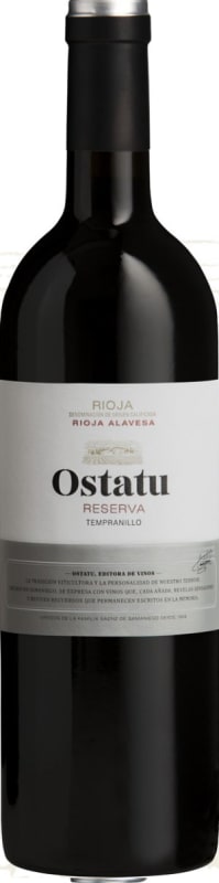 Ostatu Rioja Reserva 2013 Front Bottle Shot