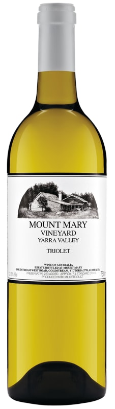 Mount Mary Vineyards Triolet 2018 Front Bottle Shot