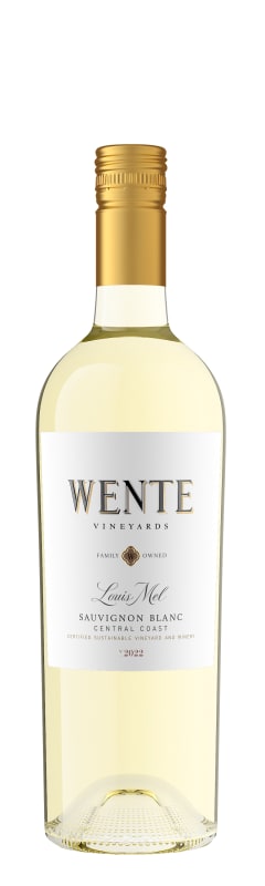 Wente Louis Mel Sauvignon Blanc 2022 Front Bottle Shot